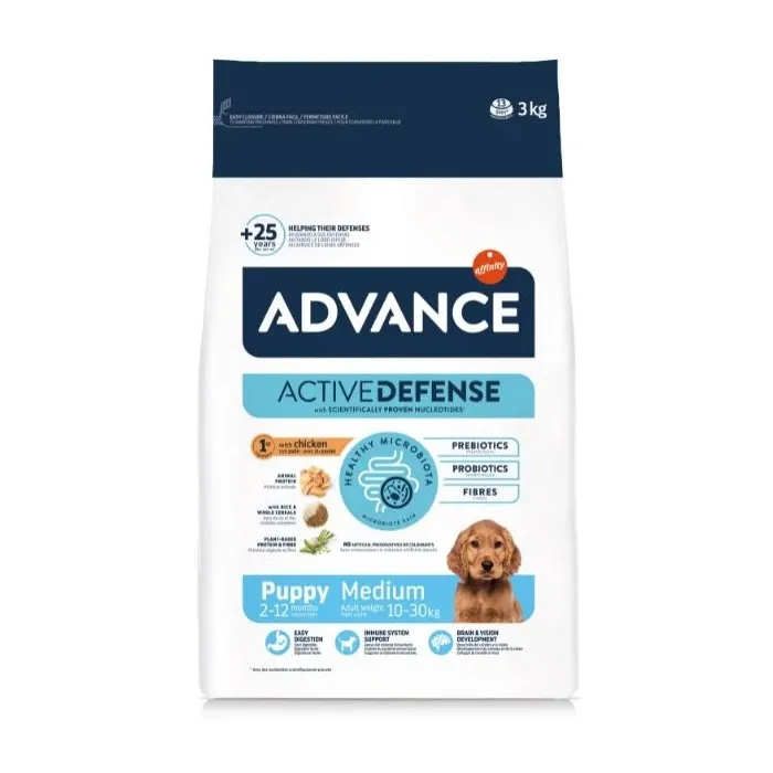 ADVANCE 日常护理中型幼犬粮 3KG