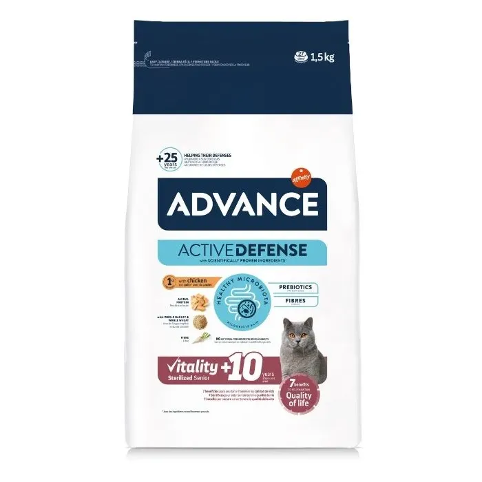 ADVANCE 日常護理絕育老貓糧 1.5KG