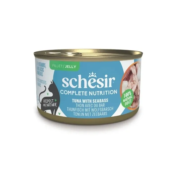 SCHERSIR 全齡貓主食啫喱罐頭 85G (新舊包裝隨機發出)