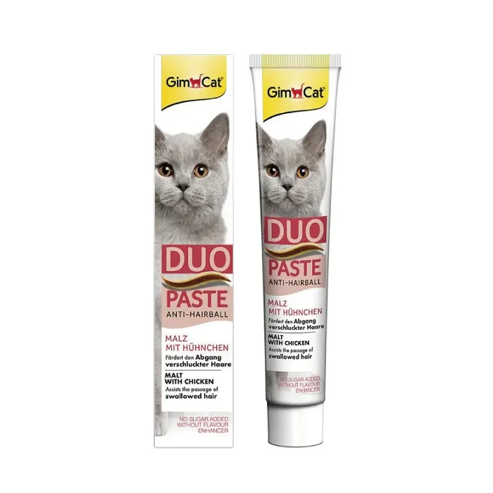 GIMCAT 貓用麥芽+雞肉去毛球膏 50G