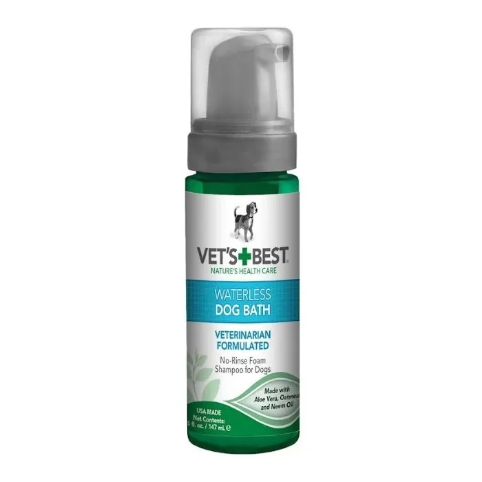 VET'S+BEST WATERLESS DOG BATH 147ML