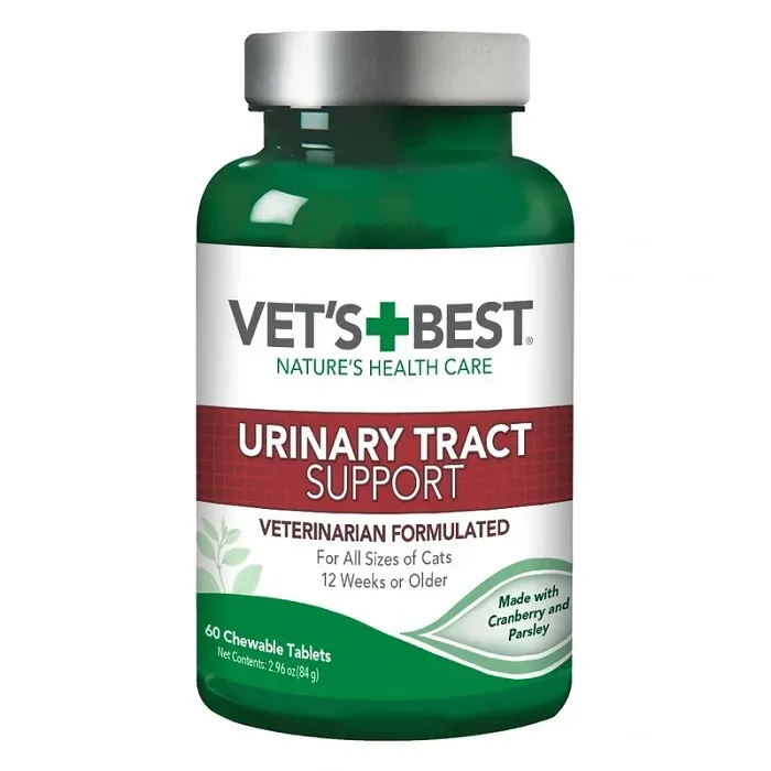 VET'S+BEST 貓用小紅莓保健尿道丸 60粒
